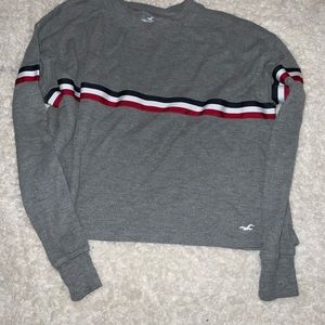 Boyfriend cropped crew neck tee